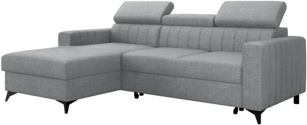 Ecksofa Kiarge (Farbe: Flow 17, Seite: Links LC+2R)