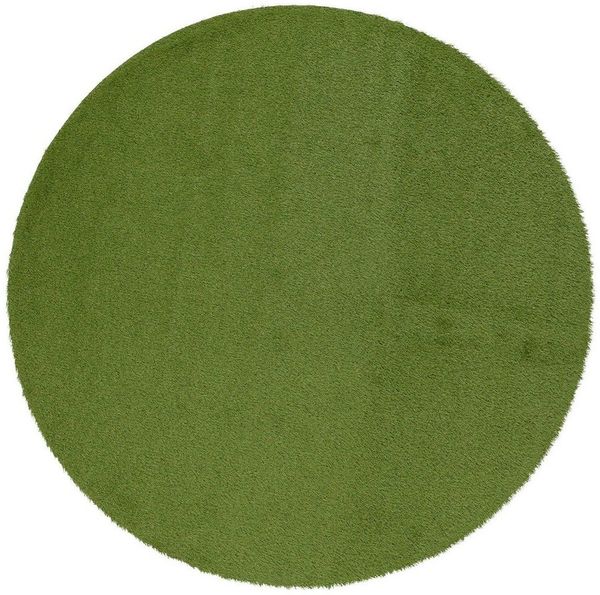 Snapstyle Rasenteppich Luxus Kunstrasen Rasenteppich Wembley Rund, Rund, Höhe: 20 mm
