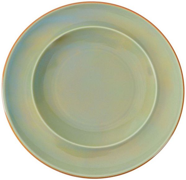 COMAS OLIVA Pasta-Teller 25 cm, 6 Stück, Porzellan