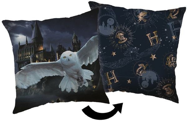 Harry Potter Kopfkissen (1 Stück) Premium Dekokissen mit beidseitigem Digitaldruck