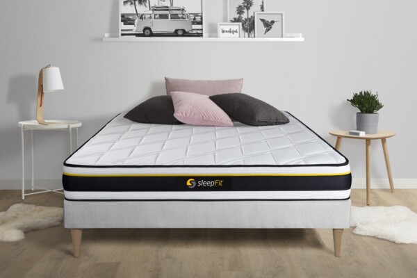 SOFT Matratze 160x195 cm, HD-Schaum mit Mikroluftzellen, Härtegrad 5, Höhe: 19cm, 3 Komfortzonen Bild 2