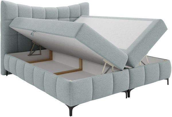 Boxspringbett Niwno (Farbe: Freya 210.28, Größe: 200 x 200) Bild 5