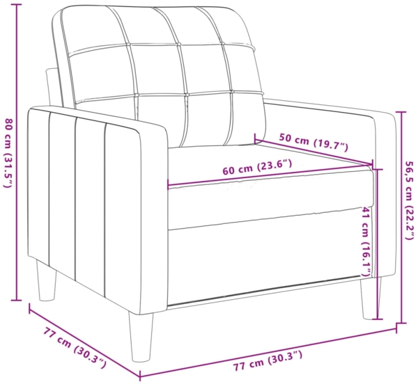 vidaXL 3-tlg. Sofagarnitur mit Kissen und Nackenrollen Braun Samt 3278378 Bild 10