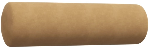 vidaXL 3-tlg. Sofagarnitur mit Kissen und Nackenrollen Braun Samt 3278378 Bild 6