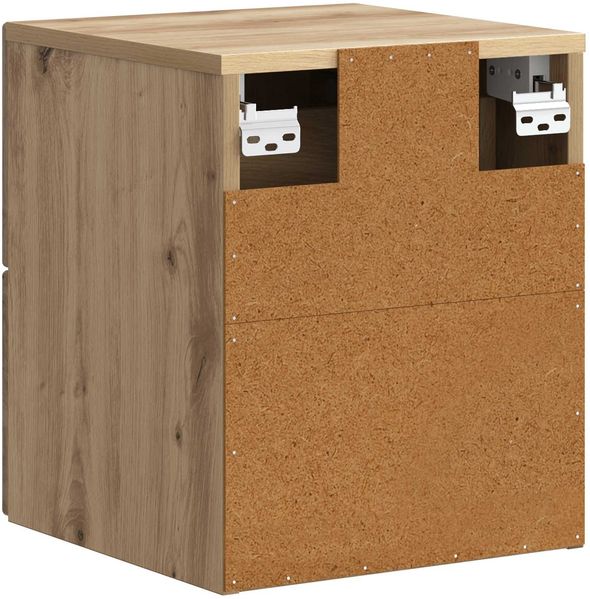 vidaXL Wandmontierter Nachttisch Artisan-Eiche 34,5 x 33 x 40 cm 898993 Bild 6