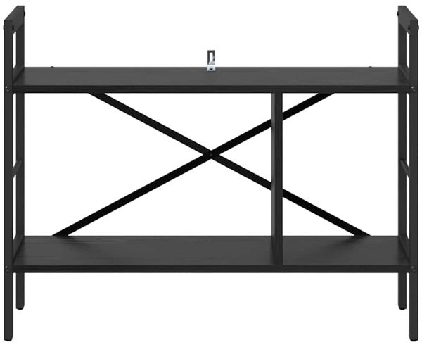vidaXL Bücherregal Schwarz Eichen-Optik 75 x 30 x 58,5 cm 883976 Bild 5