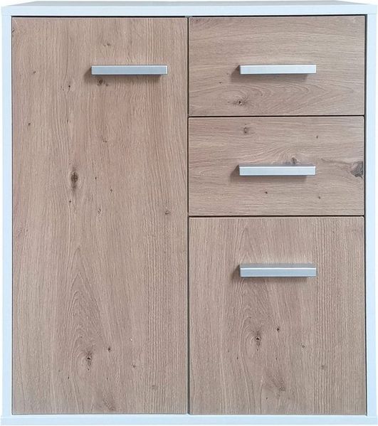 HTI-Line Kommode Nina mit zwei Schubladen (Stück, 1 Kommode), Anrichte Sideboard Schrank