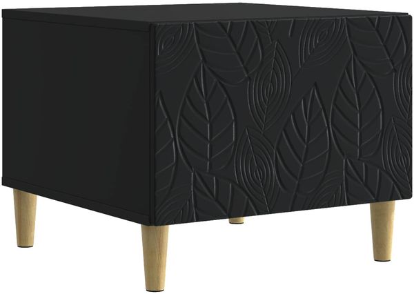 vidaXL Couchtisch Schwarz 50 x 49 x 40 cm Holzwerkstoff 895196