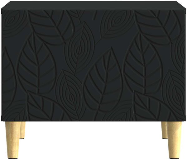 vidaXL Couchtisch Schwarz 50 x 49 x 40 cm Holzwerkstoff 895196 Bild 4