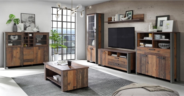 Lowboard CLIF Old Wood Vintage Bild 7