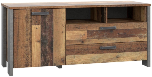 Lowboard CLIF Old Wood Vintage Bild 2