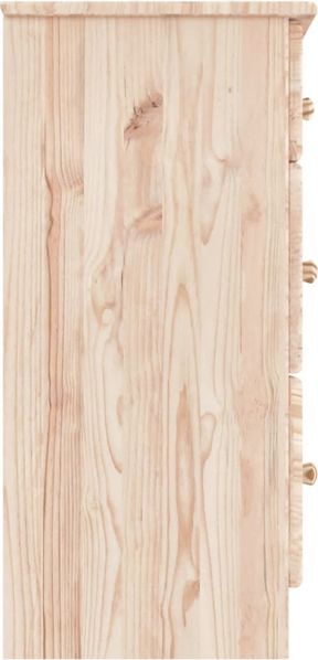 vidaXL Kommode ALTA 112x35x73 cm Massivholz Kiefer 353919 Bild 5