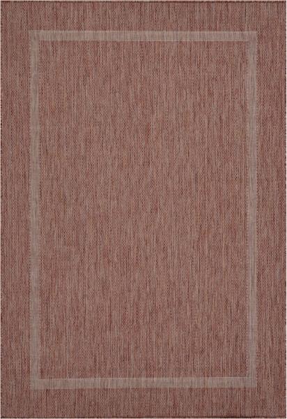 Outdoor Teppich Renata rechteckig - 160x230 cm - Rot