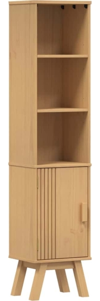 vidaXL Badezimmerschrank mit Regal Olden Braun 35 x 30 x 159 cm 42001359