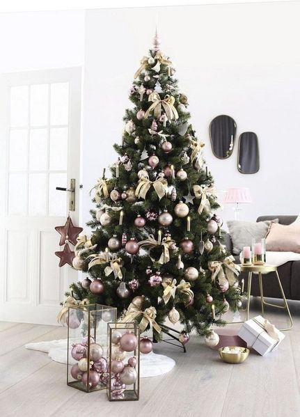 Thüringer Glasdesign Weihnachtsbaumkugel Christbaumkugeln aus Glas, 40 tlg. Set, Weihnachtsbaum-Schmuck, Glas