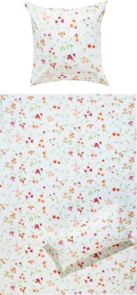 REDBEST Bettwäsche Bettwäsche, Seersucker, 2 teilig, Blumen