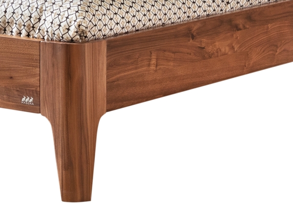 Xpress Hasena Xyvola Komfortbett Nussbaum geölt (85) 140 cm 210 cm 25 cm Bild 2