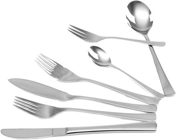 Solex Karina Besteckset 42 teilig für 6 Personen inklusive Fischbesteck Bild 1