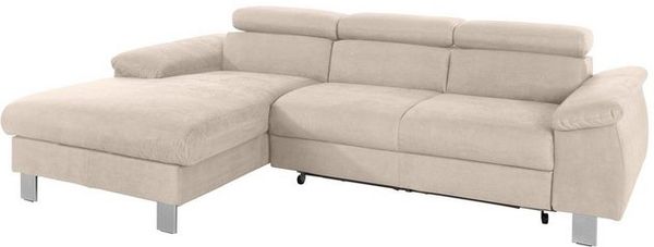 COTTA Ecksofa Komaris L-Form, mit Kopfteilverstellung, wahlweise Bettfunktion,Stauraum & Beleuchtung Bild 4