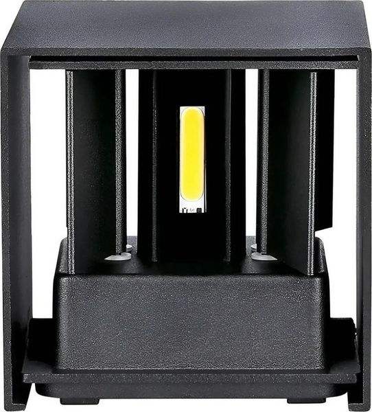 Diyarts LED Außen-Wandleuchte, mit Bridgelux Chip, LED fest integriert, Tageslichtweiß, Einstellbarer Abstrahlwinkel, IP65, modernes Design, In- und Outdoor
