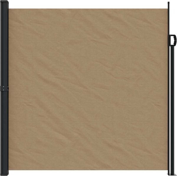 vidaXL Seitenmarkise Ausziehbar Taupe 200x500 cm 4004469 Bild 3