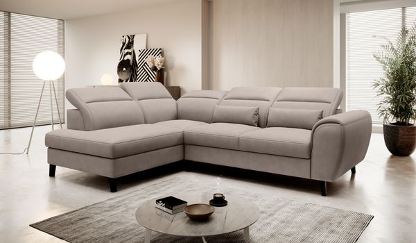 Wohnideebilder Noble Beige Ecksofas & Eckcouches CO-NOB-LT-07PO