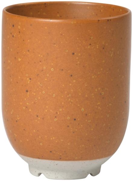 Broste Copenhagen Eli Caramel Brown Becher ohne Henkel 0,2 l