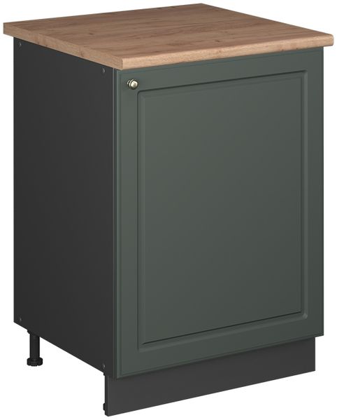 Spülenunterschrank Fame-Line Grün-Gold Landhaus/Anthrazit 60 cm Vicco