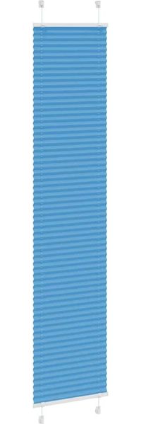 vidaXL Plissee Blau 50x200 cm Stoffbreite 49,4 cm Polyester 4015201 Bild 3