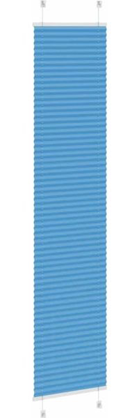 vidaXL Plissee Blau 50x200 cm Stoffbreite 49,4 cm Polyester 4015201 Bild 4