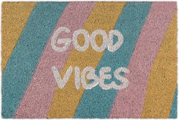 Fußmatte Kokos "Good Vibes" 10035485