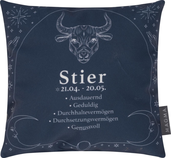MAGMA Minikissen Sternzeichen Astrologie ca. 25 x 25 cm Stier