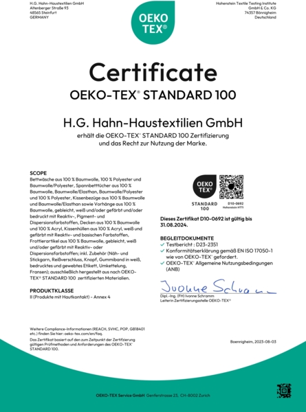 Mako Kissenbezug Feinjersey 80 x 80 cm mauve Bild 2