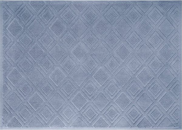 framsohn frottier Badematte Mosaik, Höhe 7 mm, beidseitig nutzbar, schnell trocknend, Baumwolle, rechteckig, gemustert, Baumwolle, hergestellt in Österreich