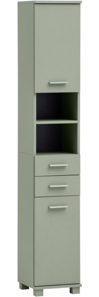Schildmeyer Hochschrank Mono 159605, Pistazie, 30,3 x 32,6 x 180,9 cm