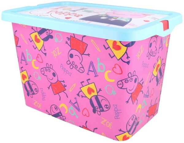 Tinisu Aufbewahrungsbox Peppa Pig Aufbewahrungsbox Store Box - 7 Liter Peppa Wutz