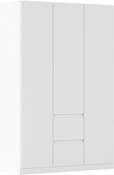 rauch Drehtürenschrank Schrank Garderobe MAINZ Breiten 91/136/181/226/271/315/360, Höhe 210cm (3 verschiedene Ausstattungen BASIC/CLASSIC/PREMIUM (inkl. SOFT-CLOSE) grifflose Front, Außentüren mit Push-to-Open Funktion MADE IN GERMANY