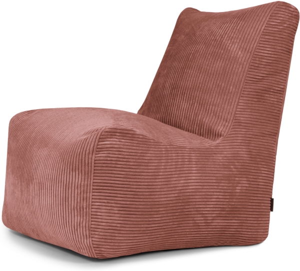 Sitzsack ‘Seat‘, Bezugstoff - Waves, 100% Polyester, Coral, 85x105x80 cm cm. Bild 1