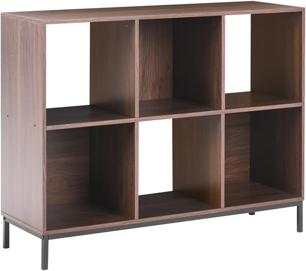 Bücherregal PEMBERTON 73 cm Dunkelbraun