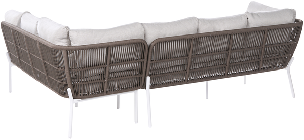 Gartensofa Set 7-Sitzer ROBELLA mit Tischen Beige Bild 6
