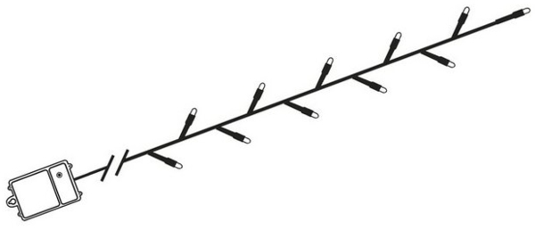 Star LED-Lichterkette 'Akku', 80 warmwhite LED, Bild 3