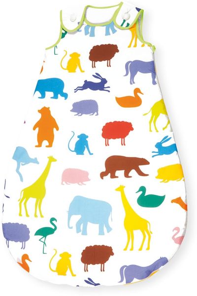 Pinolino 'Happy Zoo' Schlafsack, Sommer, 110 cm