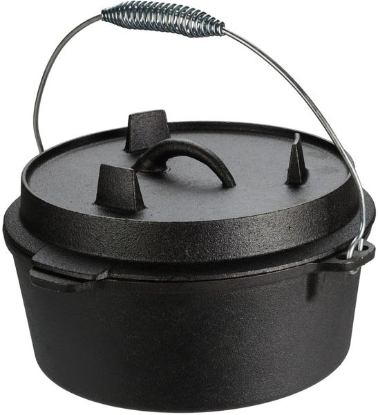 Neuetischkultur rund Grilltopf