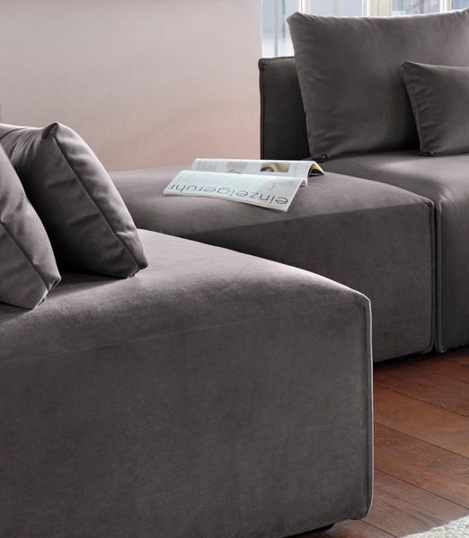 OTTO home Polsterhocker Nöre, Modul - zum Zusammenstellen, in vielen Bezugsqualitäten und Farben