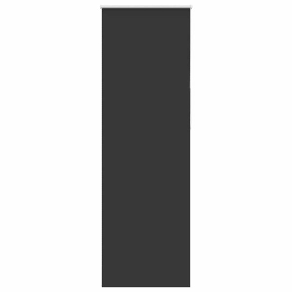 vidaXL Verdunkelungsrollo Schwarz 75x230 cm Stoffbreite 70,7 cm 4010941