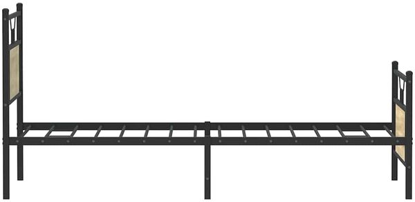 vidaXL Bettgestell ohne Matratze Sonoma-Eiche 90x200 cm Holzwerkstoff 4106803 Bild 7