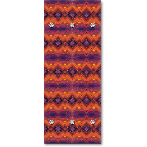 Queence Garderobe - "Corban" Druck auf hochwertigem Arcylglas inkl. Edelstahlhaken und Aufhängung, Format: 50x120cm