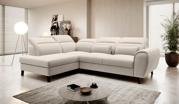 Wohnideebilder Noble Beige Ecksofas & Eckcouches CO-NOB-LT-22IN