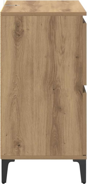 vidaXL Sideboards 2 pcs Artisan-Eiche 60 x 35 x 70 cm Holzwerkstoff 3415577 Bild 7