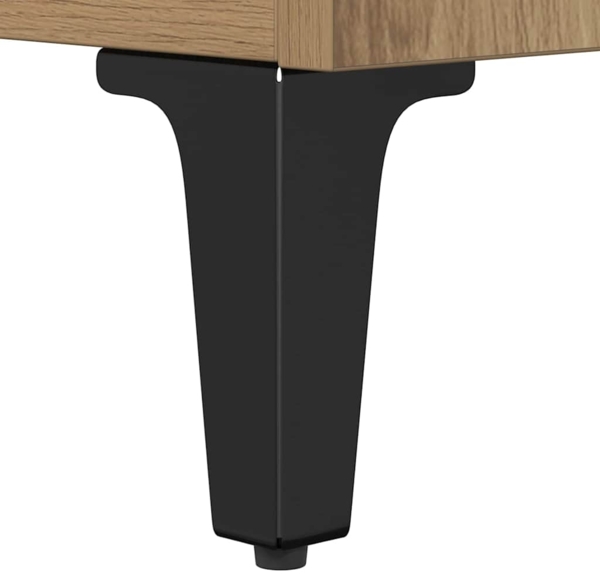 vidaXL Sideboards 2 pcs Artisan-Eiche 60 x 35 x 70 cm Holzwerkstoff 3415577 Bild 9